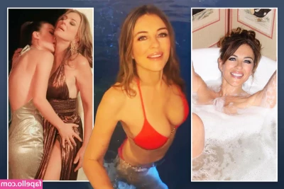 Liz Hurley [ liz-hurley ] - Playing with my pussy before work