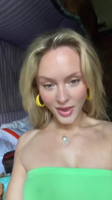 Zara Larsson [ zara-larsson ] - Which style of thong do you prefer?  Left or Right 🤔