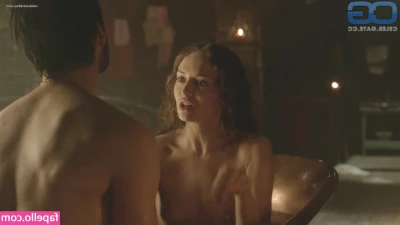 Laura Haddock [ laura-haddock ] - her first double creampie