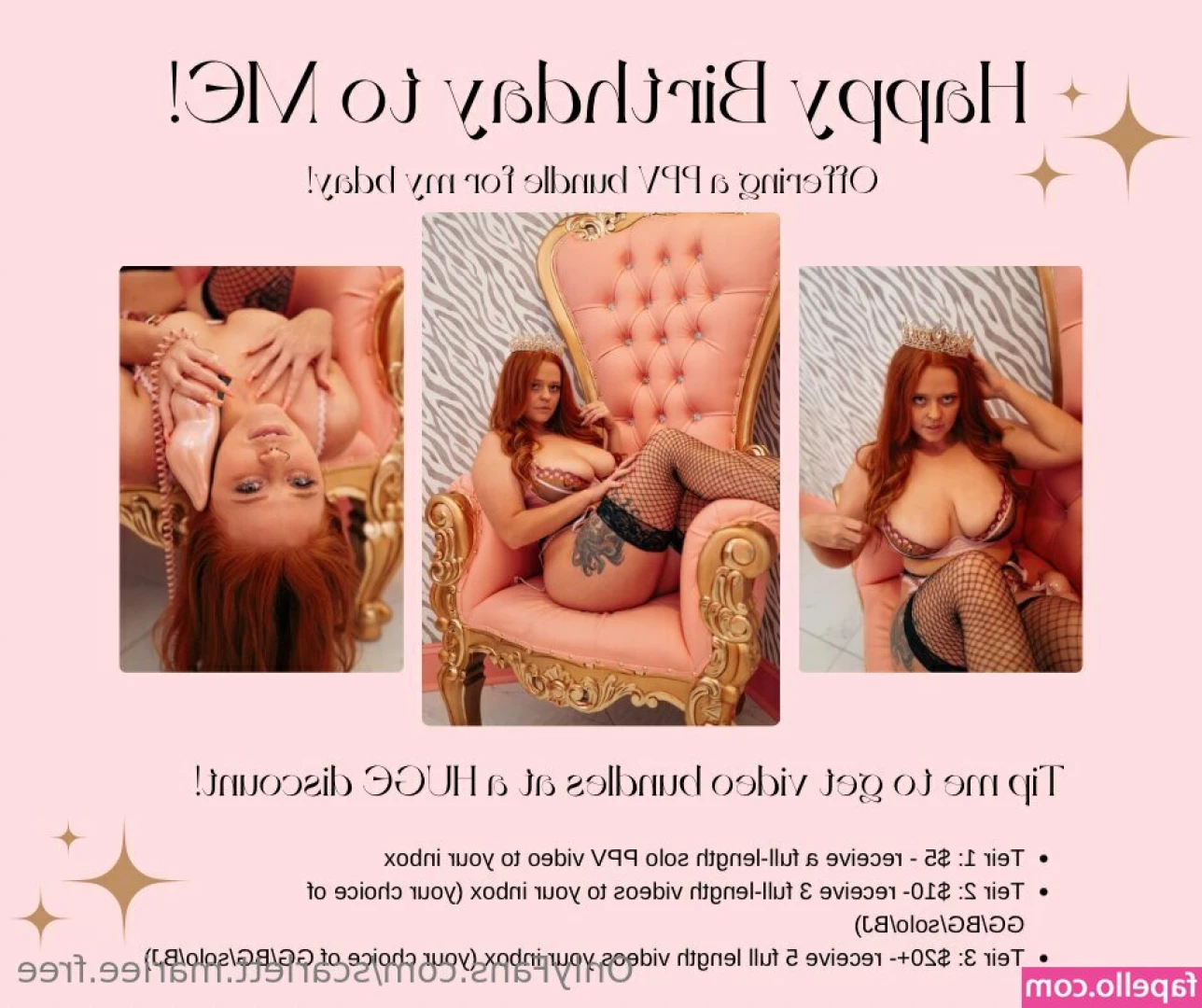 scarlett.mariee.free [ scarlett-mariee-free ] - Don’t you just want to unsnap that and take me bent over?! Cause