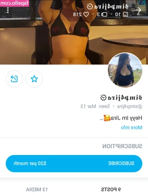 Simp4Jira - Watch me oil my 34DD titties - video clip