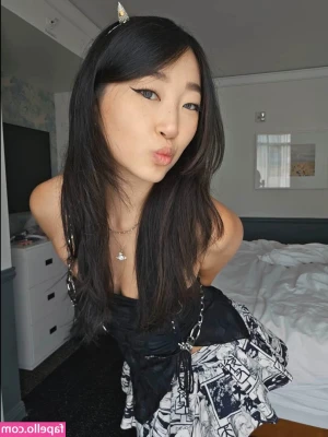 Emma Meili [ emma-meili-90 ] - Feeling mischievous - can t resist squirting on his red socks  Does