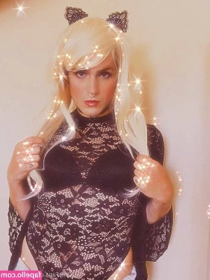 Sara June [ sara-june ] - Your naughty little slut has been running around in my lingerie all