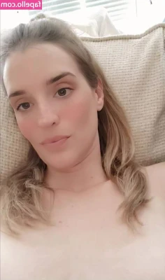 Irennefitgirl - Showing off my new dildo and new but plug between my tits