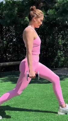 Jennifer Lopez [ jennifer-lopez ] - Gotta love a back bend   what is your favourite yoga pose  Send me a