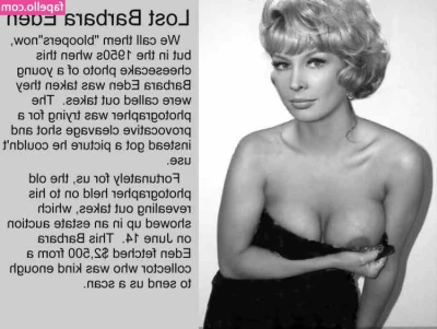 Barbara Eden [ barbara-eden ] - Pregunta uso o no uso panties y brassier