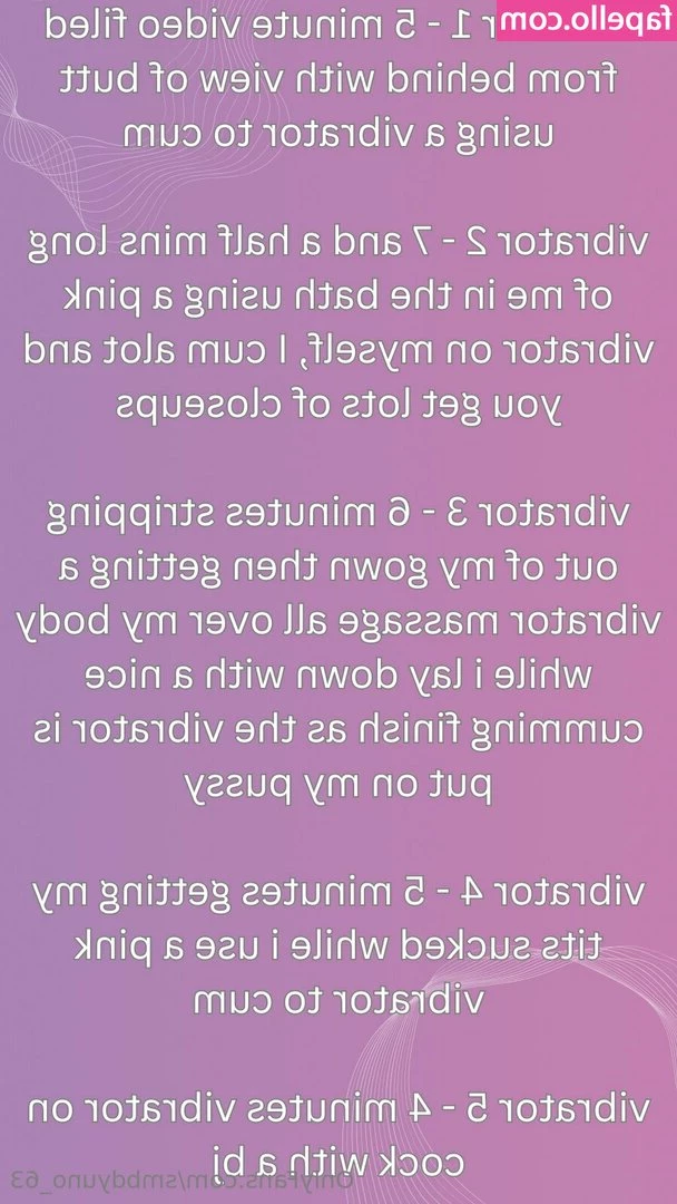 smbdyuno_63 [ smbdyuno-63 ] - I was definelty enjoying myself