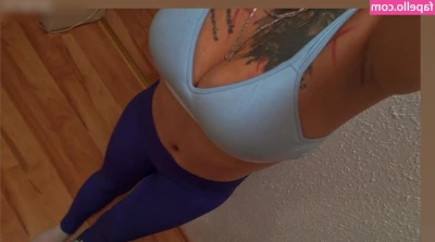 violet_kush [ violet-kush ] - Before I put my sports bra on I figured it was a   Today s Tits  