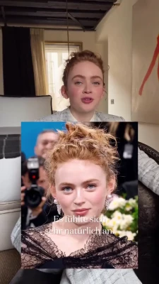 Sadie Sink [ sadie-sink ] - Black and white theme    First post  Tip to see more