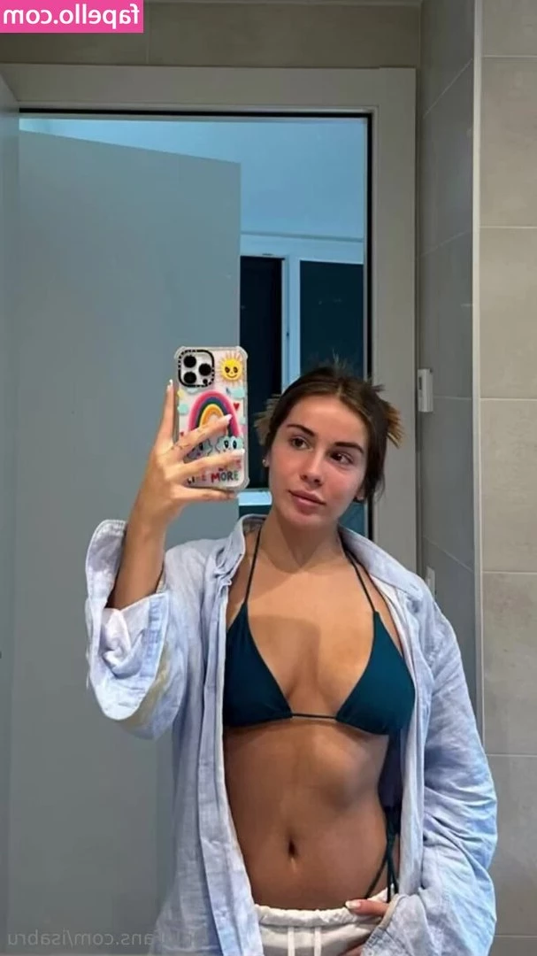 Isa Brunelli [ isa-brunelli-1 ] - I can't actually wear bikinis like this all day on the beach. The part 1