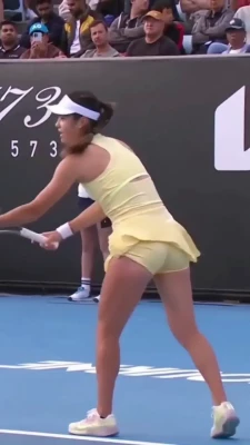 Emma Raducanu [ emma-raducanu ] - Hey. Hello there. Here I am. Bare.   First off, I’m sorry for being