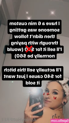 ashleyxhottfree - I know it’s not Tuesday… but here are my boobs 😍